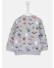 LCW baby Siyah Baskılı Sweatshirt