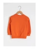 LCW baby Turuncu Erkek Bebek Baskılı Sweatshirt