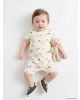 LCW baby Yeşil Baskılı Erkek Bebek Tulum 2li