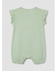 LCW baby Yeşil Fırfırlı Baskılı Kız Bebek 2li Tulum