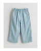 LCW Beli Lastikli Rahat Kız Çocuk Jean Pantolon