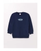 Lcw Bisiklet Yaka Uzun Kollu Basic Erkek Bebek Sweatshirt Ve Eşofman Alt 2li