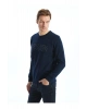 LCW Bisiklet Yaka Uzun Kollu Baskılı Erkek Kalın Sweatshirt