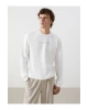 LCW Bisiklet Yaka Uzun Kollu Baskılı Erkek Kalın Sweatshirt