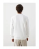 LCW Bisiklet Yaka Uzun Kollu Baskılı Erkek Kalın Sweatshirt