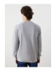 LCW Bisiklet Yaka Uzun Kollu Baskılı Erkek Sweatshirt