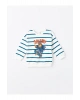 Lcw Bisiklet Yaka Uzun Kollu Çizgili Erkek Bebek Sweatshirt Ve Eşofman Alt 2li Takım