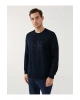 LCW Bisiklet Yaka Uzun Kollu Erkek Sweatshirt