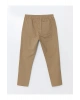 LCW Casual Bej Standart Kalıp Gabardin Erkek Pantolon