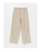 LCW Casual Kadın Beli Lastikli Düz Paraşüt Pantolon