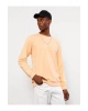 LCW Casual Mercan Bisiklet Yaka Uzun Kollu Baskılı Erkek Sweatshirt