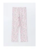 LCW DREAM Ekru Gömlek Yaka Çiçekli Kadın Pijama Takım