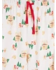 LCW DREAM Ekru Yılbaşı Temalı Kadın Pijama Takımı