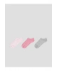 LCW ECO Pembe Basic Kız Çocuk Patik Çorap 3lü