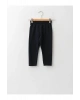LCW ECO Siyah Beli Lastikli Basic Kız Bebek Tayt