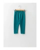 LCW ECO Yeşil Beli Lastikli Basic Kız Bebek Tayt