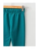 LCW ECO Yeşil Beli Lastikli Basic Kız Bebek Tayt