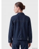 LCW EVERYDAY İndigo Gömlek Yaka Kadın Jean Ceket