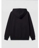 LCW EVERYDAY Siyah Soft Touch Oversize Kadın Fermuarlı Sweatshirt