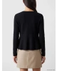 LCW EVERYDAY Siyah V Yaka Regular Fit Kadın Triko Hırka