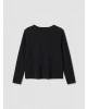 LCW EVERYDAY Siyah V Yaka Regular Fit Kadın Triko Hırka