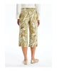 LCW Grace Beli Lastikli Desenli Kadın Kapri ÖZYEKA