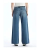 LCW Jeans Indigo Baggy Fit Kadın Jean Pantolon