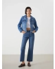 LCW Jeans İndigo Mars Flare Kadın Jean Pantolon