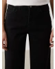 LCW Jeans Siyah Wideleg Kadın Jean Pantolon