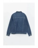 LCW JeansIndigo Standart Kalıp Erkek Jean Ceket
