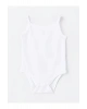 LCW Kare Yaka Kız Bebek Çıtçıtlı Body 3lü