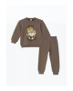 Lcw Kedi Baskılı Erkek Çocuk Sweatshirt Ve Eşofman Alt 2li