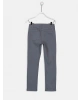 LCW Kids Antrasit Skinny Gabardin Kız Çocuk Pantolon