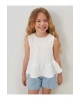 LCW Kids Arkası Düğmeli Kız Çocuk Bluz (S5)