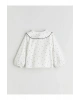 LCW Kids Bebe Yaka Puantiye Kız Çocuk Bluz (W5)