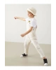 LCW Kids Bej Kare Yaka Gabardin Erkek Çocuk Salopet