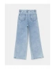 LCW Kids Beli Ayarlanabilir Lastikli Kız Çocuk Jean Pantolon