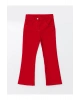 LCW Kids Beli Lastikli Basic Kız Çocuk Pantolon (W4)