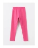 LCW Kids Beli Lastikli Basic Kız Çocuk Tayt (W4)
