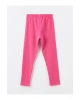LCW Kids Beli Lastikli Basic Kız Çocuk Tayt (W4)