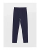 LCW Kids Beli Lastikli Basic Kız Çocuk Uzun Tayt