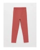 LCW Kids Beli Lastikli Basic Kız Çocuk Uzun Tayt