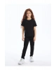 LCW Kids Beli Lastikli Basic Kız Çocuk Uzun Tayt