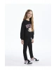 LCW Kids Beli Lastikli Basic Kız Çocuk Uzun Tayt