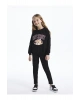 LCW Kids Beli Lastikli Basic Kız Çocuk Uzun Tayt