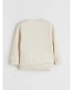 LCW Kids Beyaz Baskılı Erkek Çocuk Sweatshirt