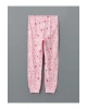 LCW Kids Beyaz Bisiklet Yaka Kız Çocuk Pijama Takım