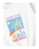 LCW Kids Bisiklet Yaka Baskılı Kız Çocuk Crop Atlet