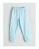 LCW Kids Bisiklet Yaka Baskılı Kız Çocuk Pijama Takımı