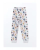 LCW Kids Bisiklet Yaka Erkek Çocuk Pijama Takımı